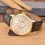 Copy Patek Philippe Geneve Multi-Scale Silver Dial Watches New Style